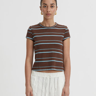 Aerin Baby Tee - Brown