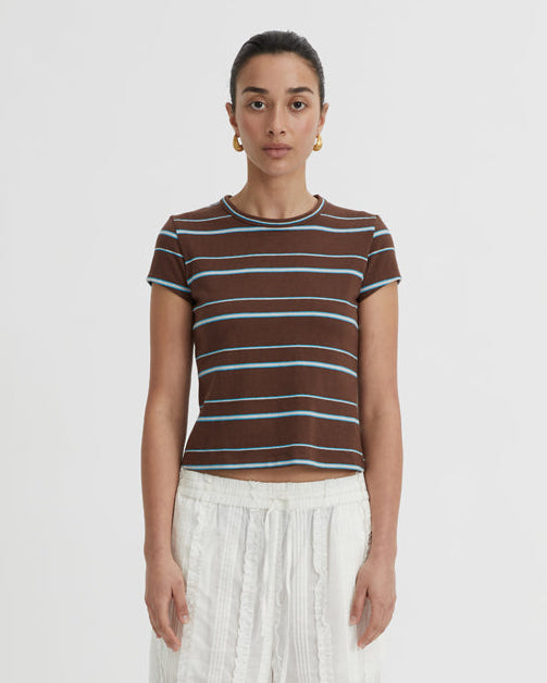 Aerin Baby Tee - Brown