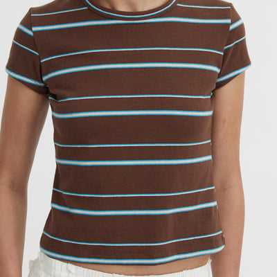 Aerin Baby Tee - Brown