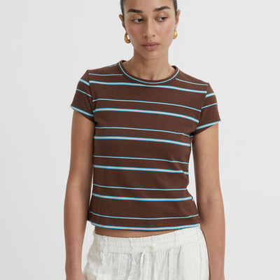 Aerin Baby Tee - Brown