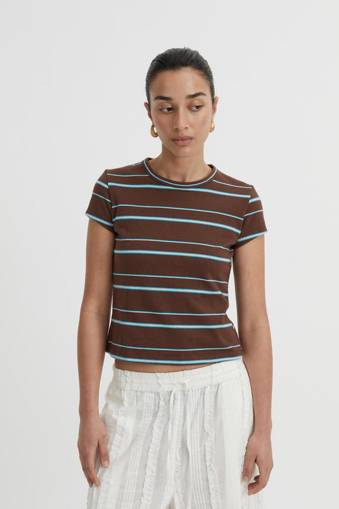 Aerin Baby Tee - Brown
