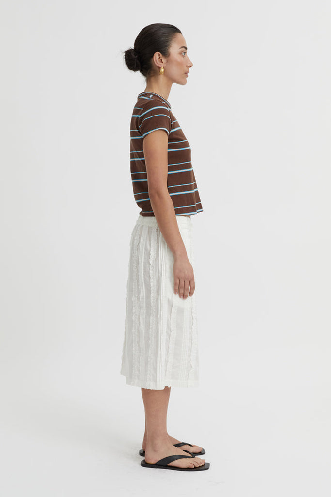 Aerin Baby Tee - Brown