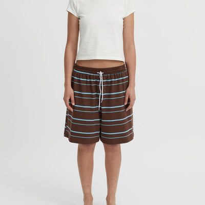 Aerin Shorts - Brown