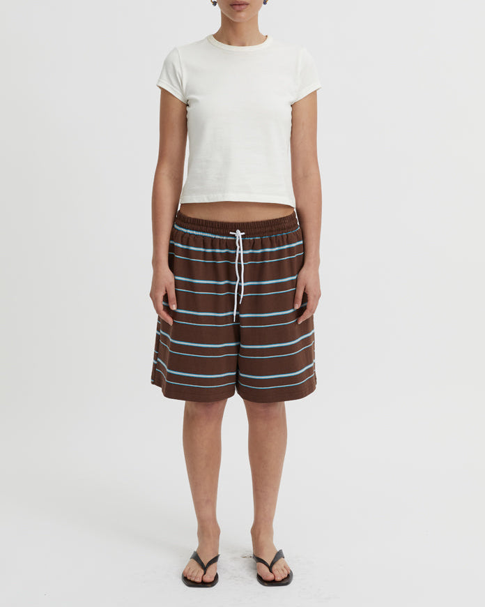 Aerin Shorts - Brown