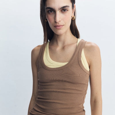 Antonia Tank - Coffee