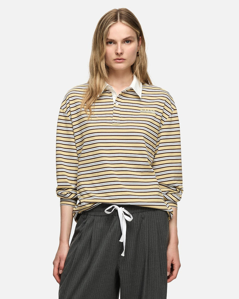 Ellie Polo Top - Cream