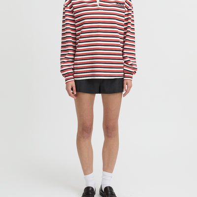 Ellie Polo Top - Red