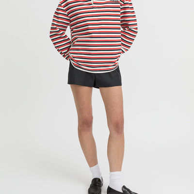 Ellie Polo Top - Red