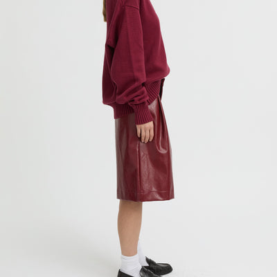 Elowen Sweater - Burgundy