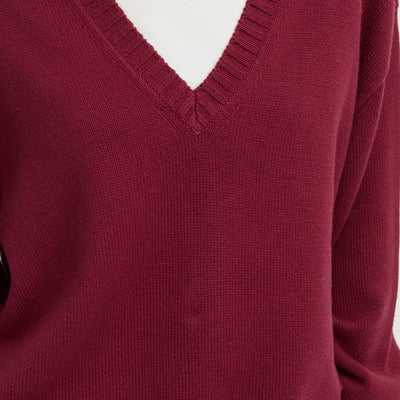 Elowen Sweater - Burgundy