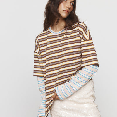 Faro Tee - Brown
