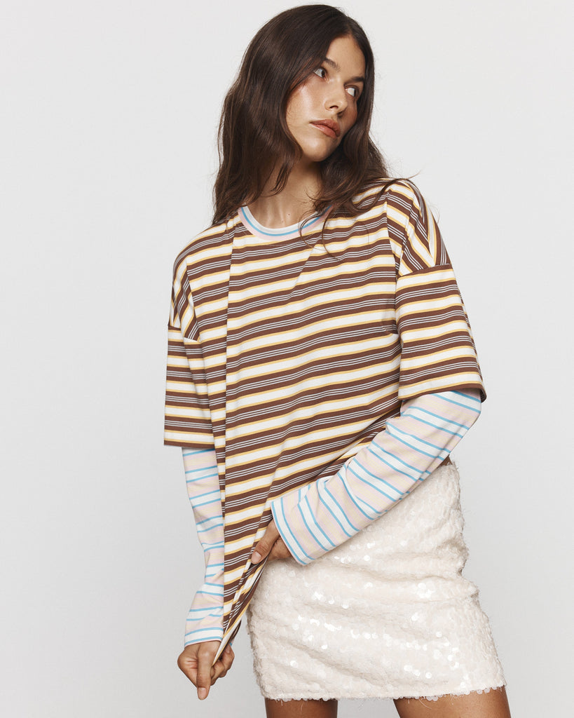 Faro Tee - Brown