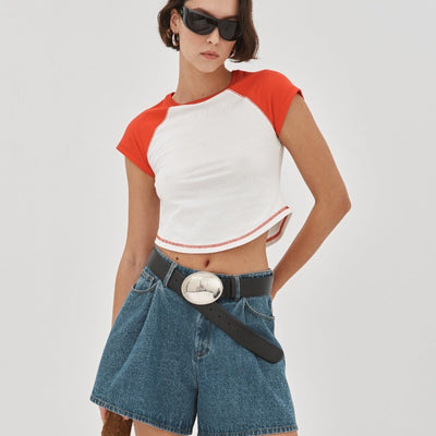 Julienne Denim Shorts