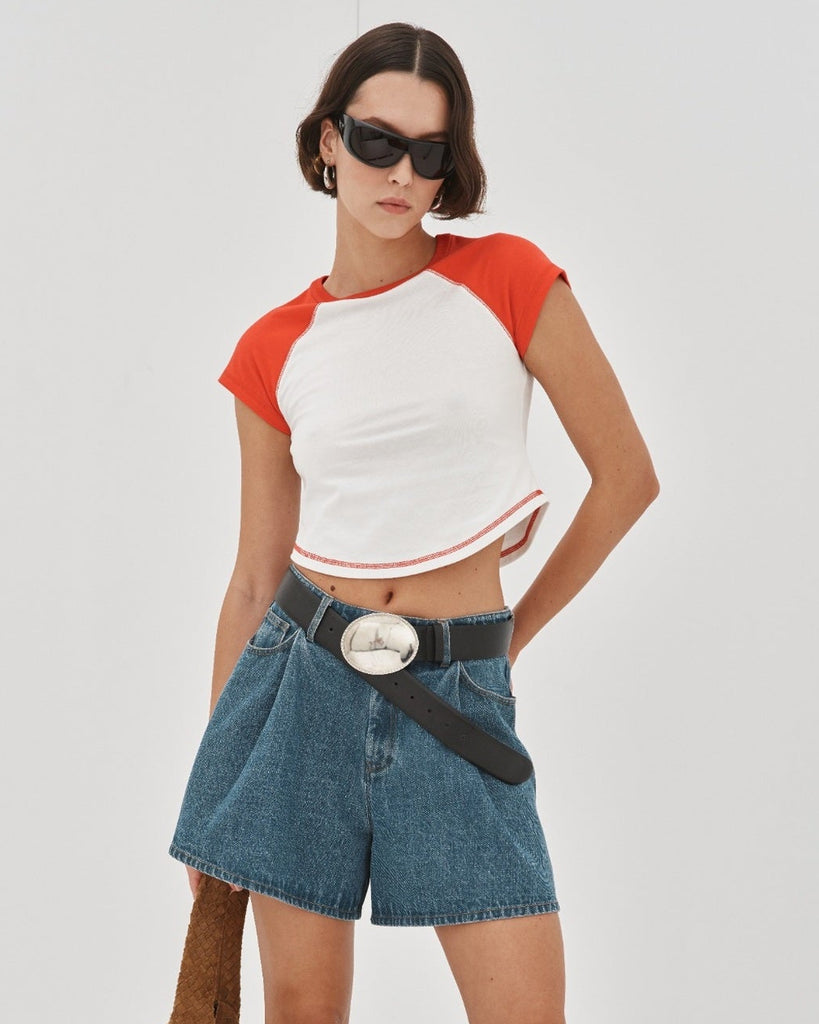 Julienne Denim Shorts