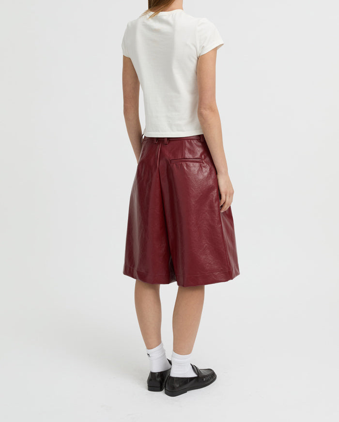 Kaia Shorts - Burgundy