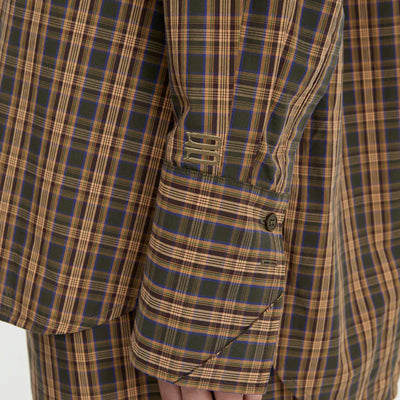 Pascale Shirt - Brown Plaid
