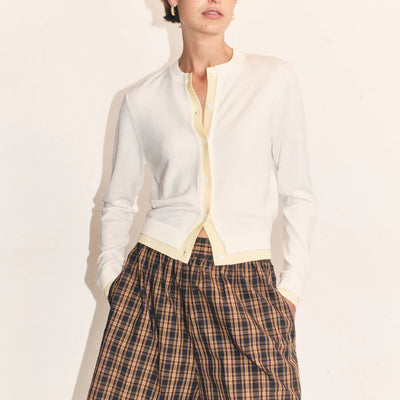 Pascale Shorts - Brown Plaid