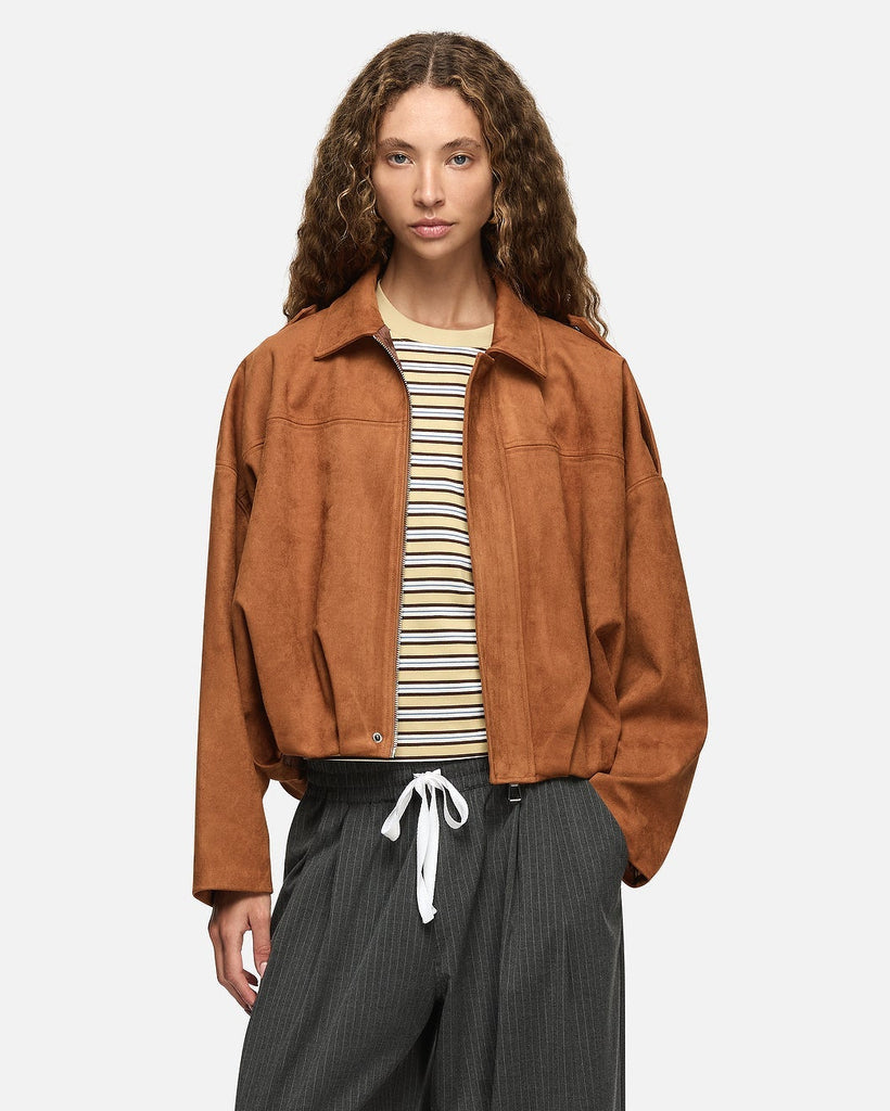 Rita Bomber Jacket - Tan