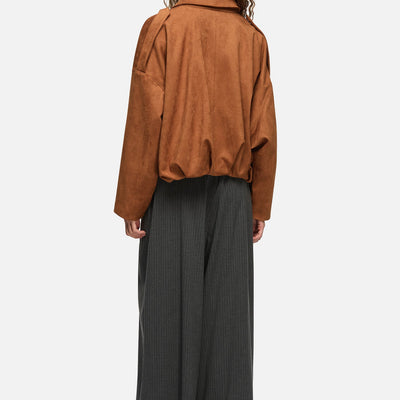 Rita Bomber Jacket - Tan