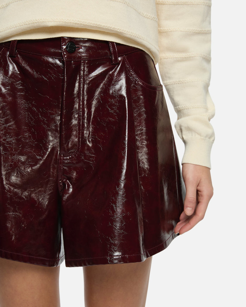 Rita Shorts - Burgundy