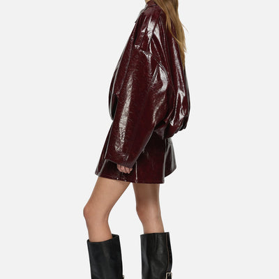 Rita Shorts - Burgundy