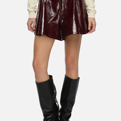 Rita Shorts - Burgundy