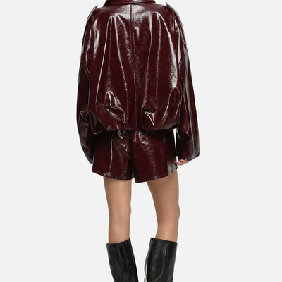 Rita Shorts - Burgundy