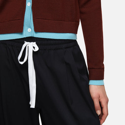 Roy Wool Cardigan - Brown