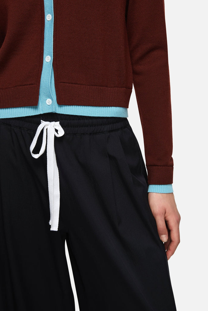 Roy Wool Cardigan - Brown