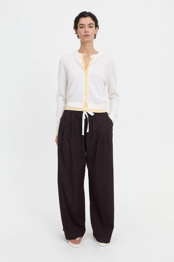 Roy Wool Cardigan - Butter