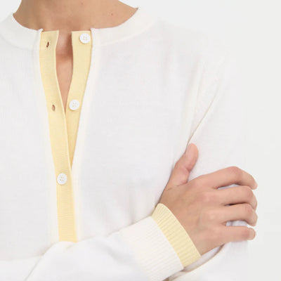 Roy Wool Cardigan - Butter