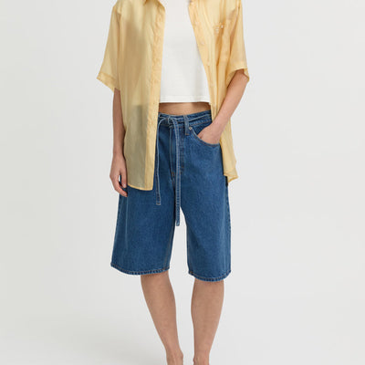 Tamsin Denim Tie Shorts