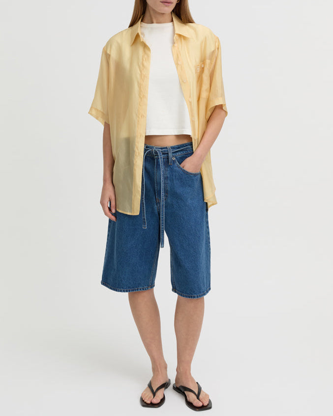 Tamsin Denim Tie Shorts