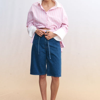 Tamsin Denim Tie Shorts