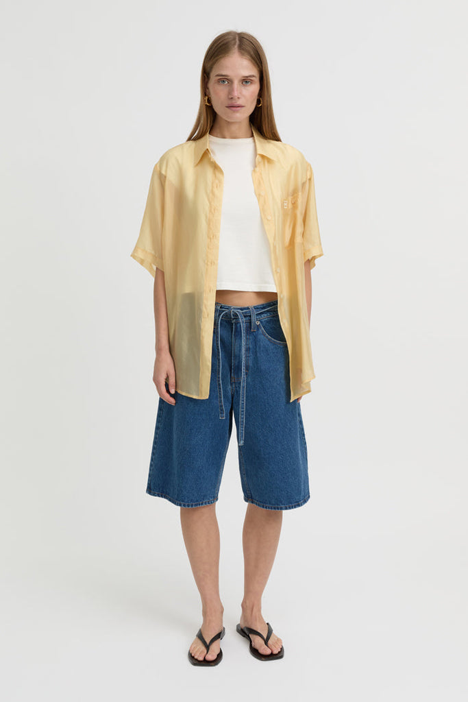 Tamsin Denim Tie Shorts