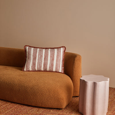 Mini Wave Cushion Cover - Cocoa