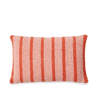 Paper Plane - Bonnie & Neil - Boucle Stripe Cushion Cover - Pinks