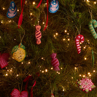 Christmas Decoration - Beaded Bon Bon