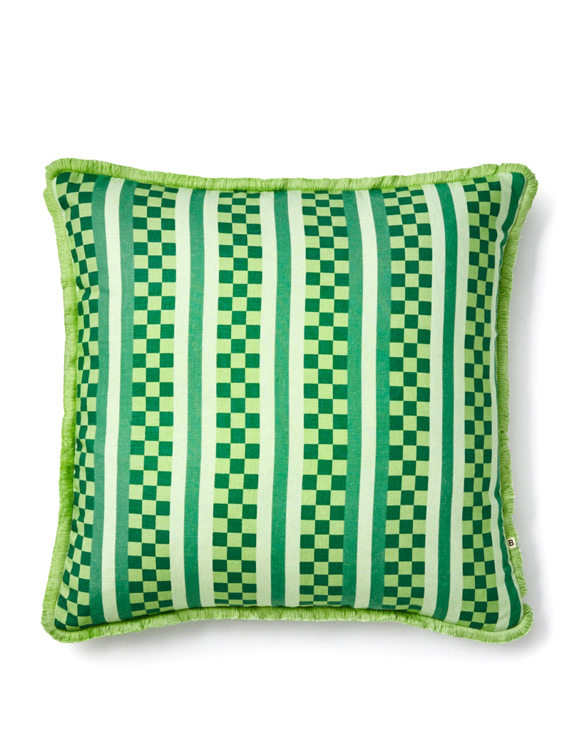 Marco Tile Cushion Cover - Green