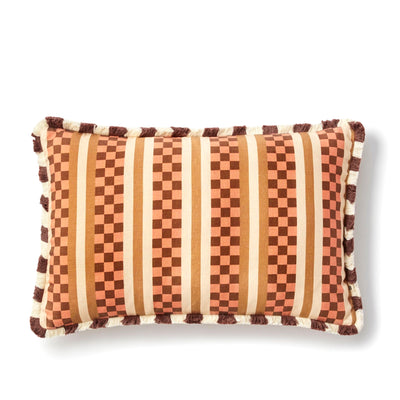 Marco Tile Cushion Cover - Terracotta