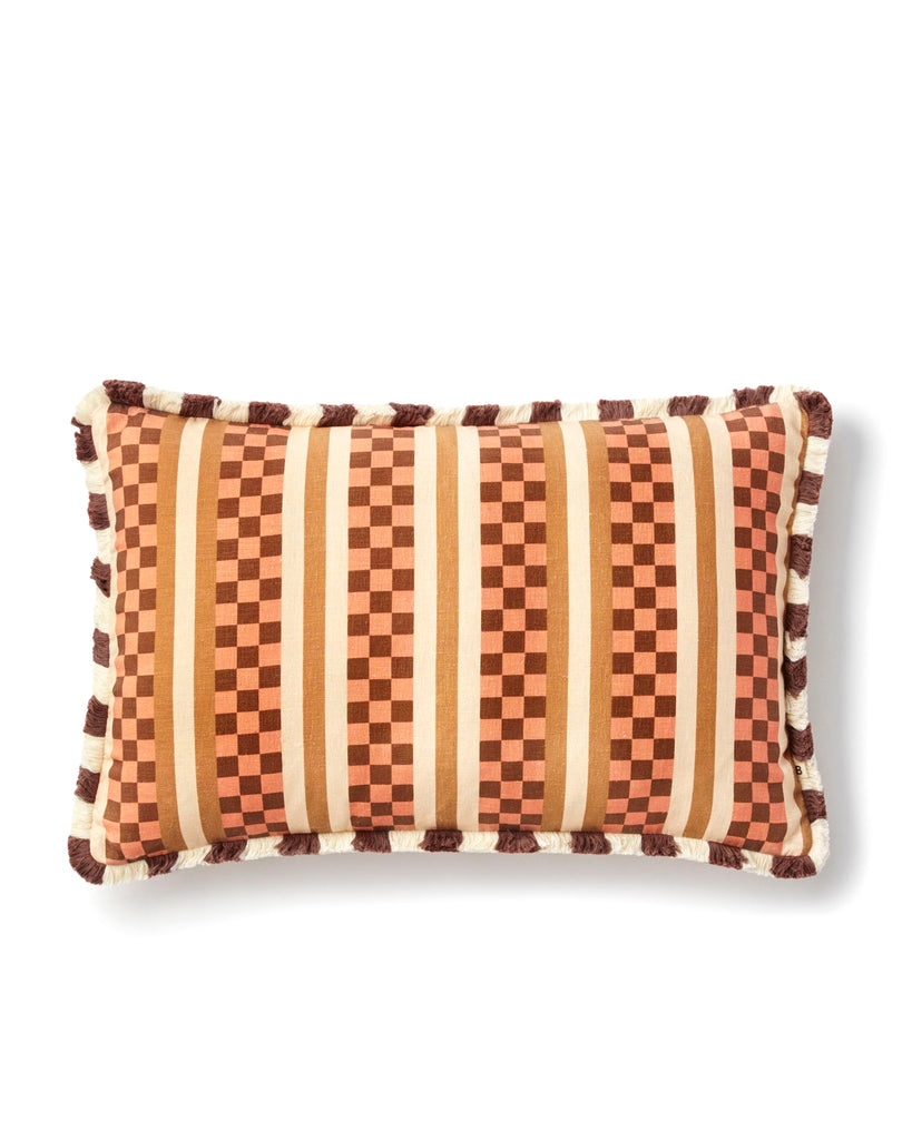 Marco Tile Cushion Cover - Terracotta