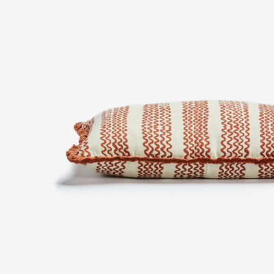 Mini Wave Cushion Cover - Cocoa