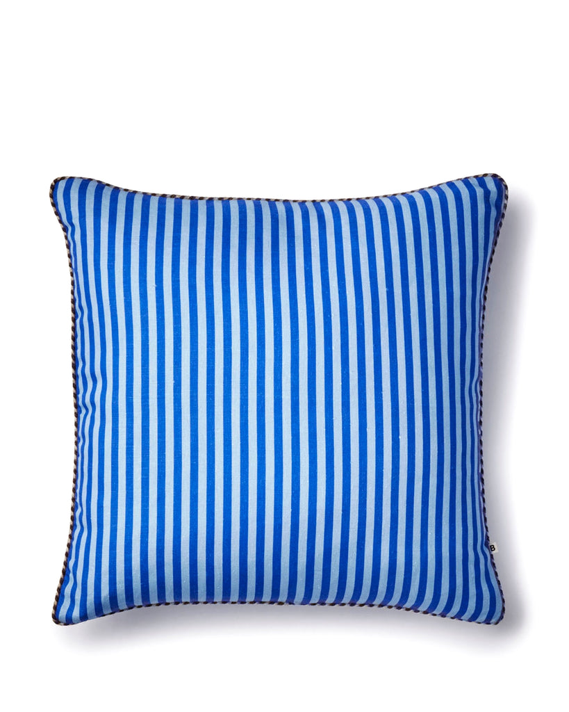 Stripe Cushion Cover - Blue