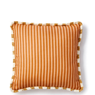 Stripe Cushion Cover - Nutmeg