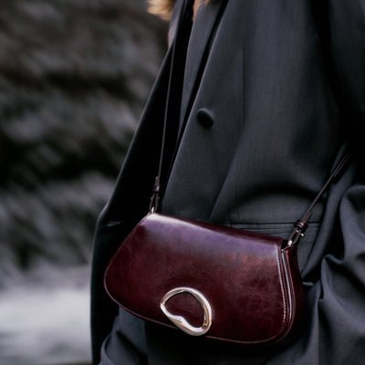Eden Crossbody Bag - Bordeaux