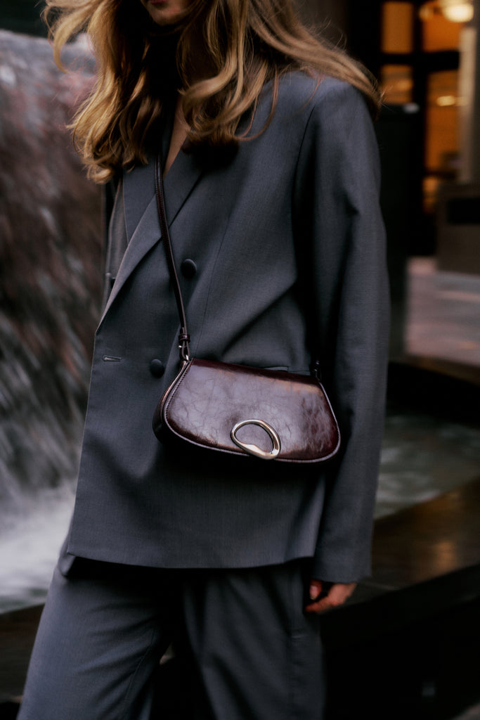 Eden Crossbody Bag - Bordeaux