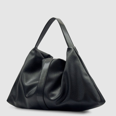 Paper Plane - Brie Leon - Harlow Slouch Tote - Black