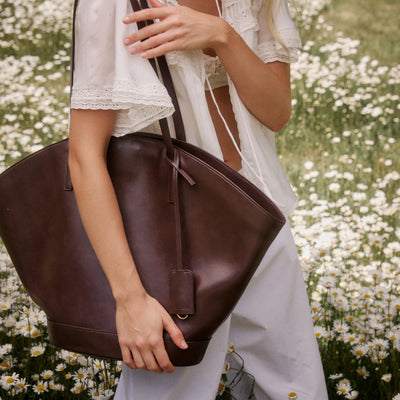 Heather Tote Bag - Ganache
