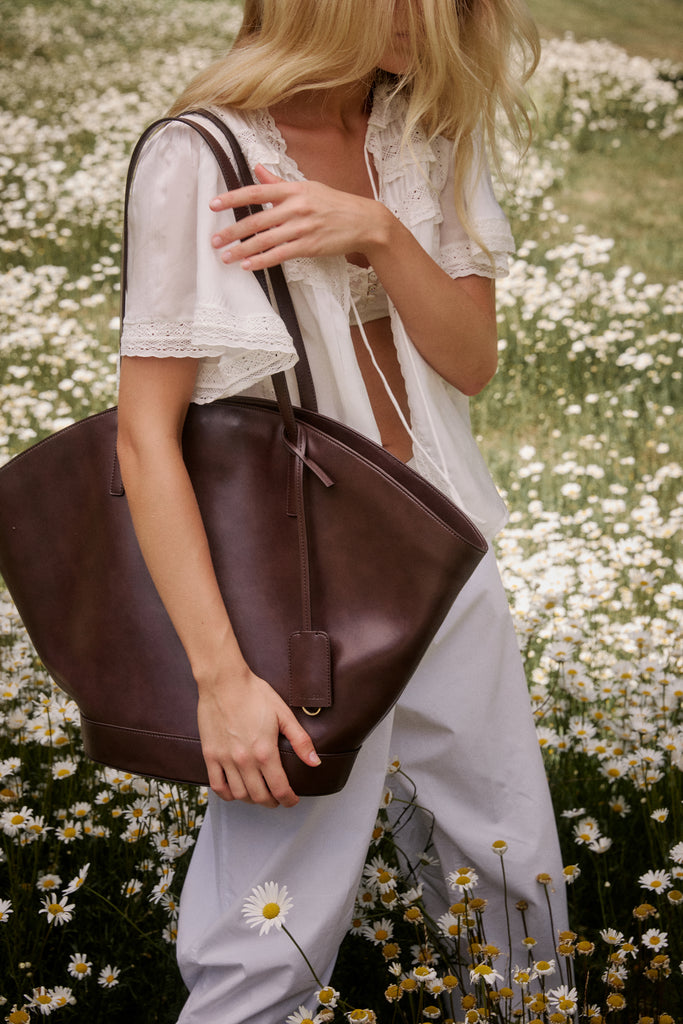 Heather Tote Bag - Ganache