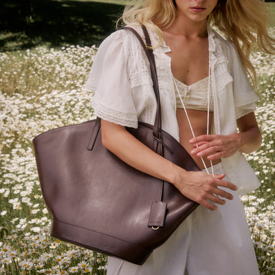 Heather Tote Bag - Ganache